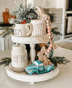 Just Peachy Bead Garland and Loop - Terra Cottage
