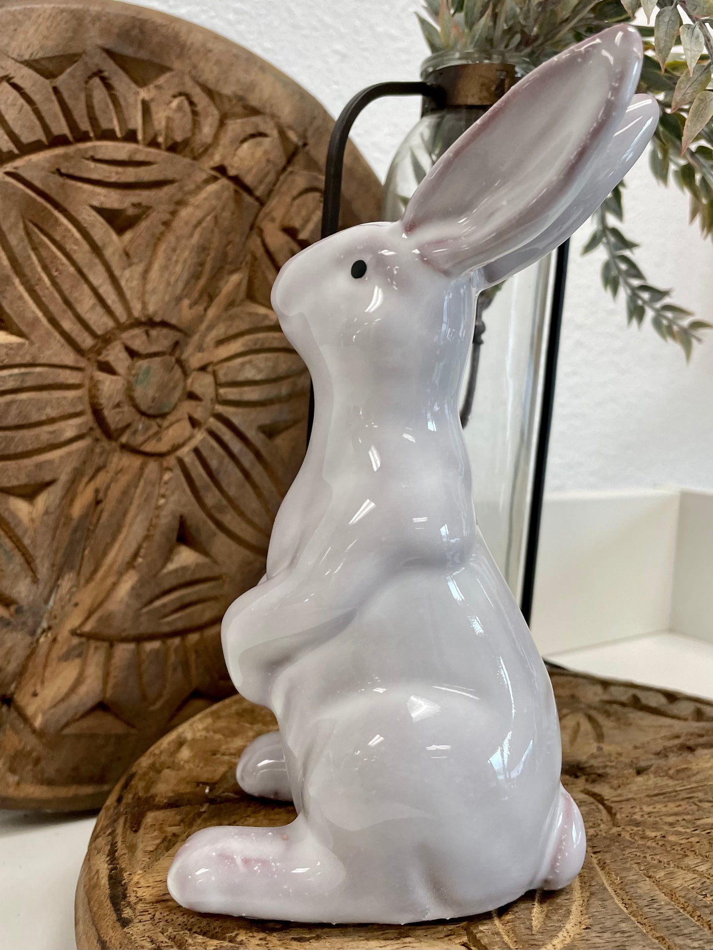 Reactive Stoneware Bunny