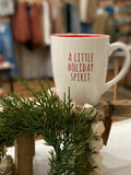 Holiday Quote Stoneware Mug