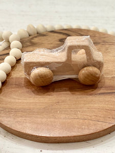 Wood Truck Teether