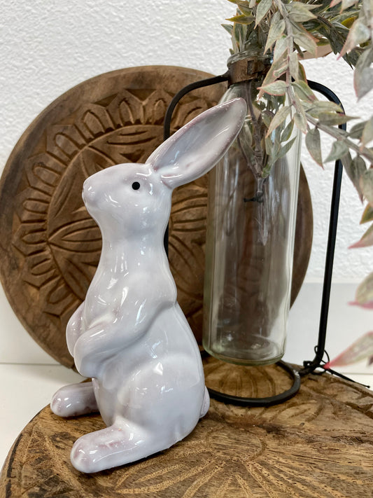 Reactive Stoneware Bunny