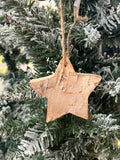 Birch Bark Ornament