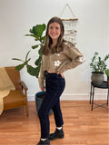 Indigo Straight Leg Stretch Jeans