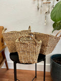 Square Basket With Handles