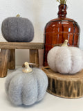 3.5” Wool Pumpkins