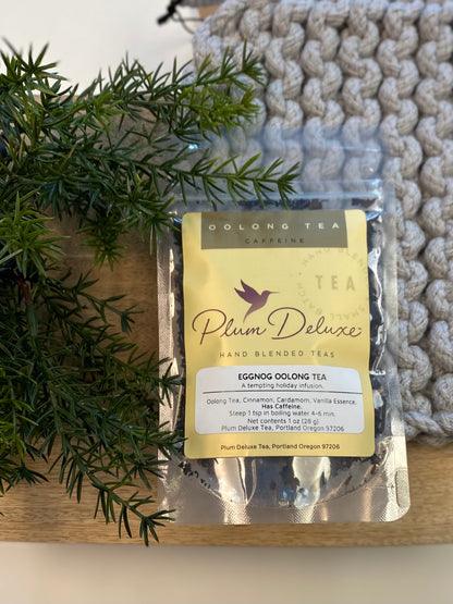 Eggnog Oolong Tea