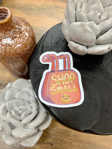 Shop Small Handbag Sticker