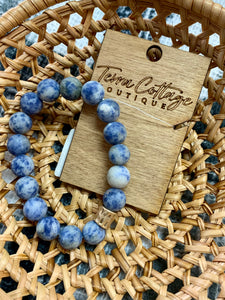 Sodalite Natural Stone Beaded Bracelet
