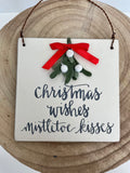 Christmas Wishes Ornament