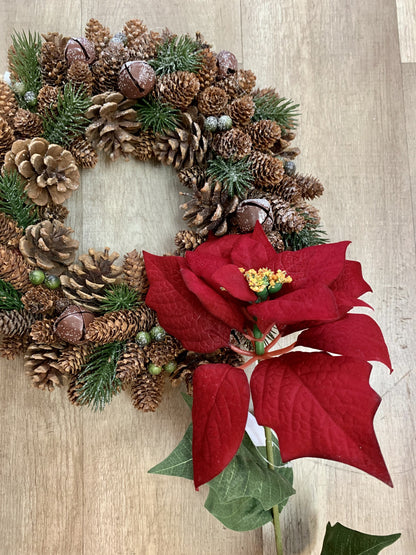 Large Faux Poinsettia