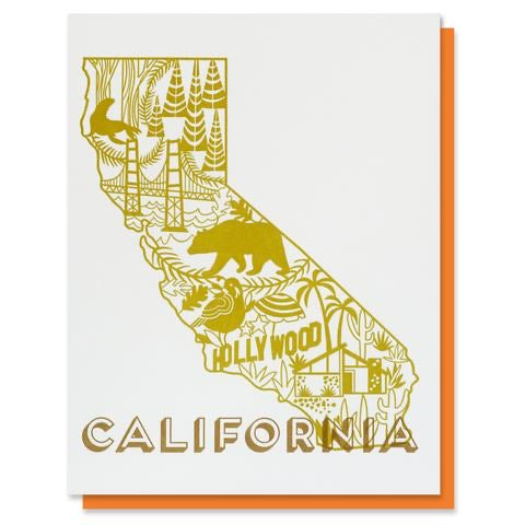 California State Card - Terra Cottage