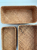 Shallow Rectangular Basket