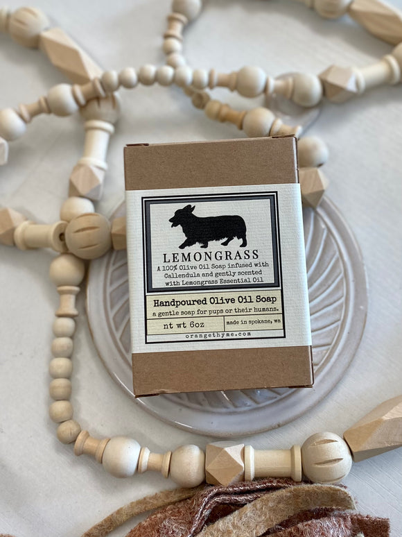 Lemongrass Dog Shampoo Bar