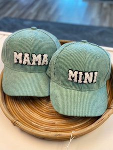 Corduroy Mama & Mini Ball Caps