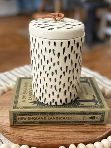 Patterned Mini Canister