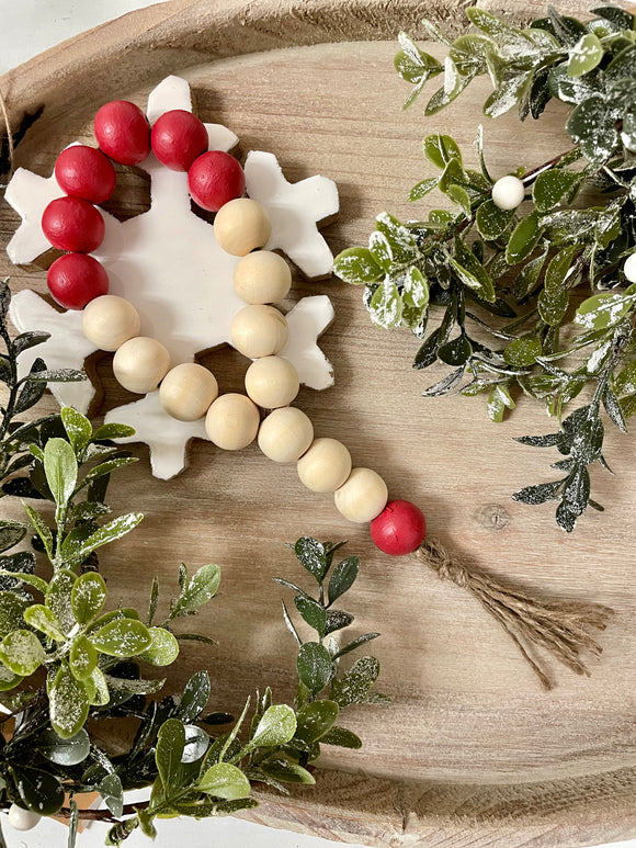 Holly Berry Bead Loop - Terra Cottage