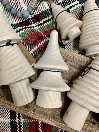 Natural Wood Tree - Terra Cottage