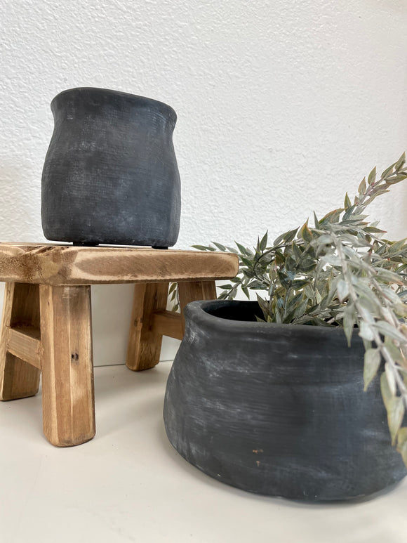Matte Black Planter