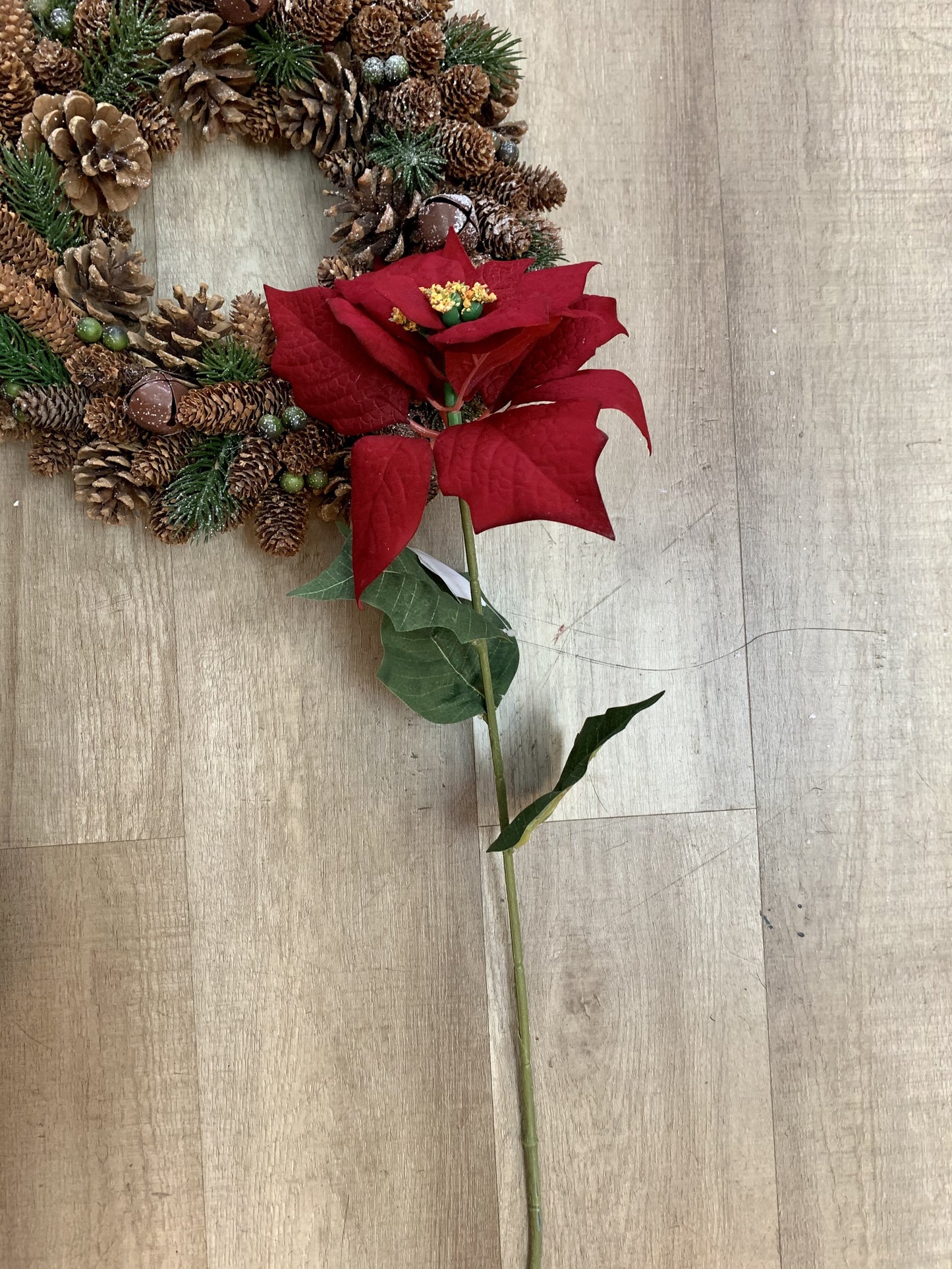 Large Faux Poinsettia