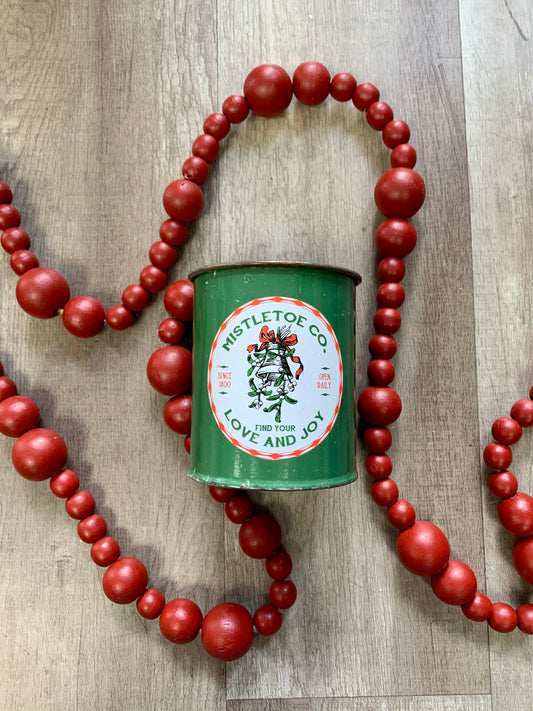 Mistletoe Co. Decorative Can