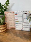 Planner Notepads: Weekly and Meal Planner - Terra Cottage