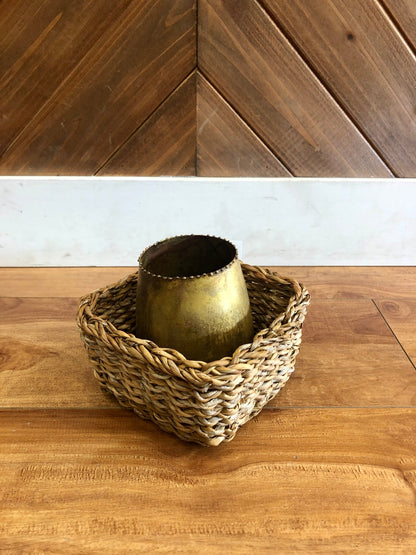 Seagrass Square Basket