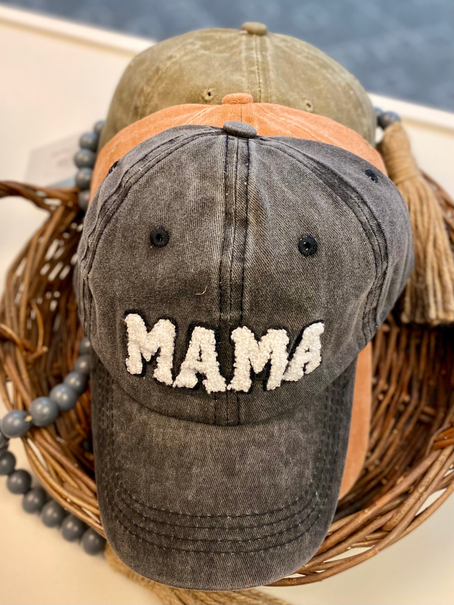 Mama Mineral Washed Ball Cap
