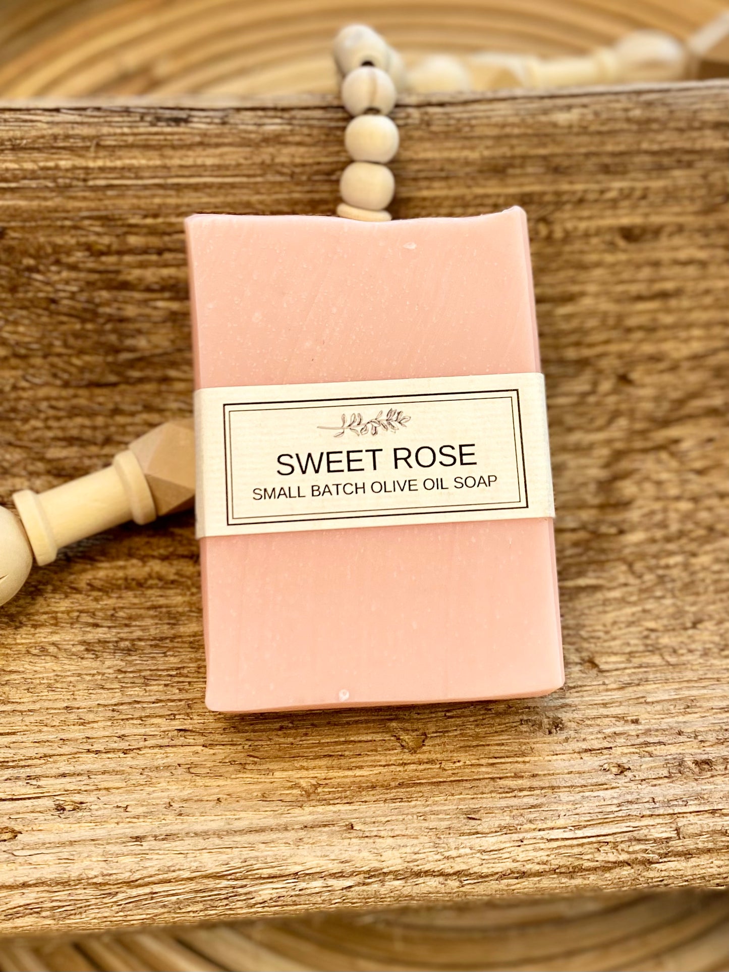Sweet Rose Olive Oil Soap