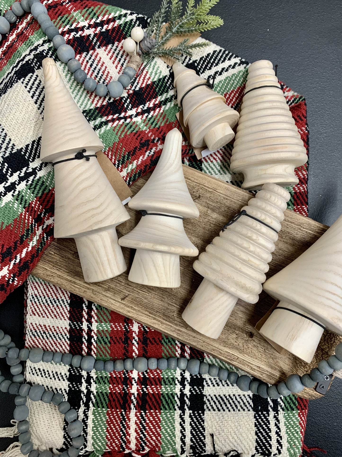 Natural Wood Tree - Terra Cottage