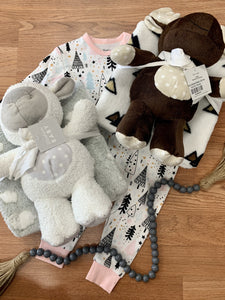 Stuffie & Blanket Baby Gift Set