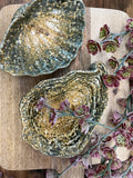 Reactive Glaze Shell Dish