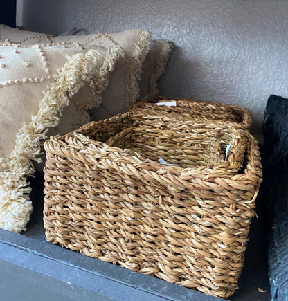 Seagrass Square Basket