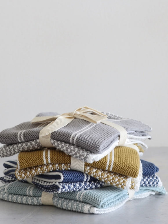 Knit Dishcloth Set
