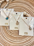 Round Stone Necklace