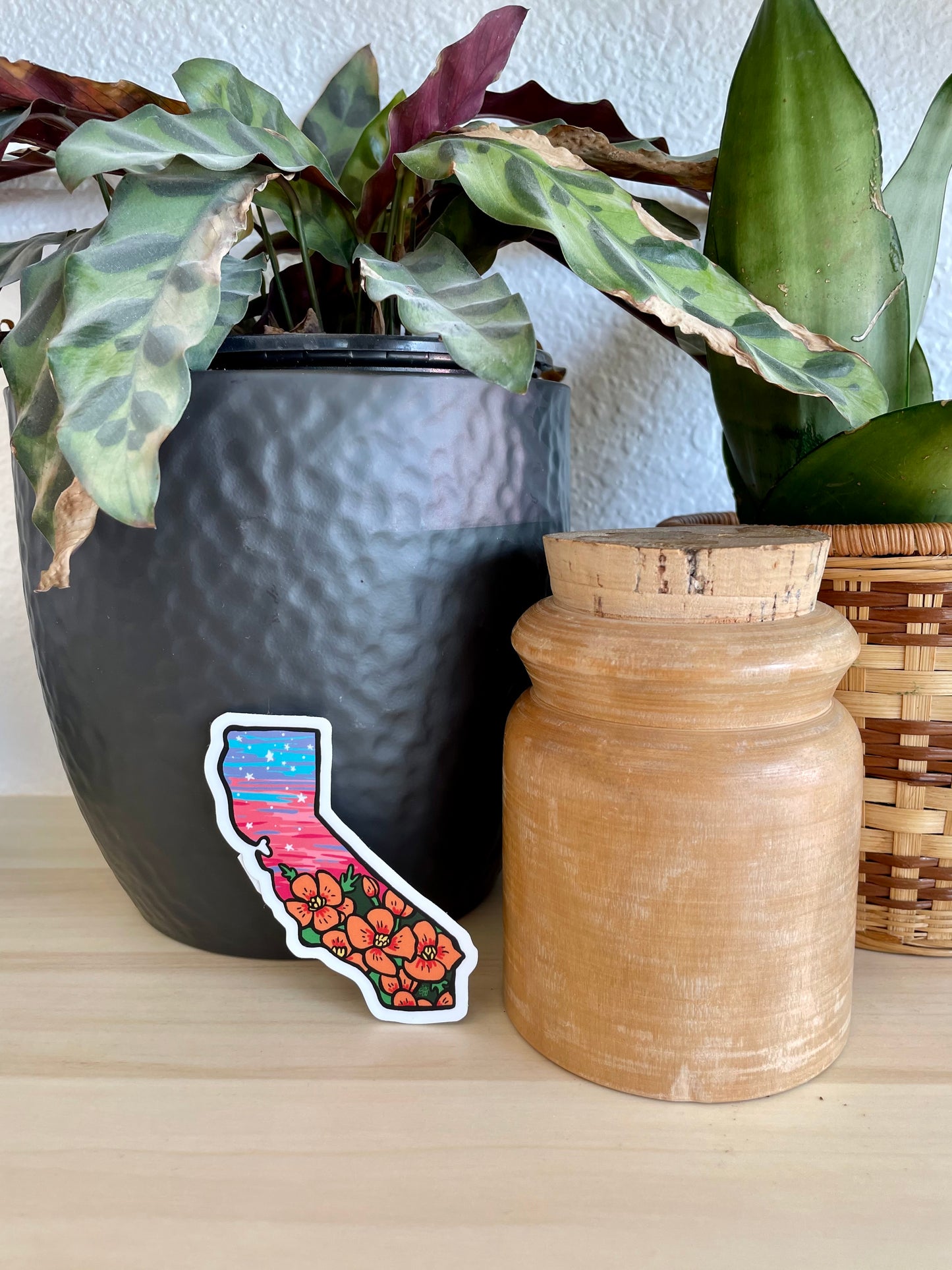 Dreamy California State Sticker