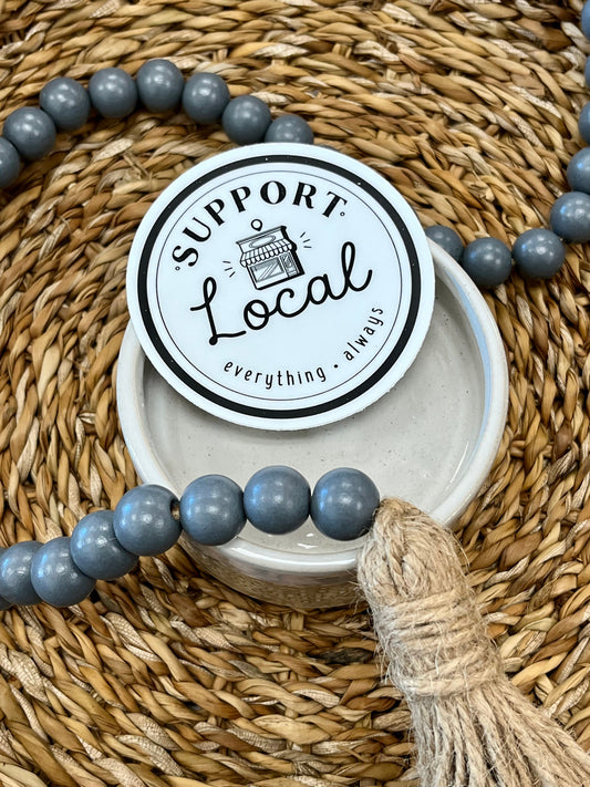 Support Local Sticker - Terra Cottage